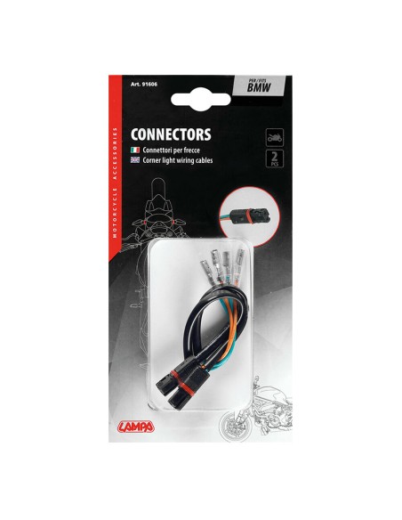 CONECTORES PARA INTERMITENTES, 2 UDS - COMPATIBLE PARA - BMW 