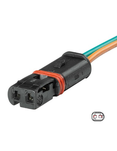 CONECTORES PARA INTERMITENTES, 2 UDS - COMPATIBLE PARA - BMW 