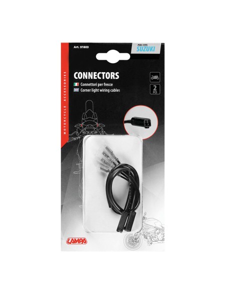 CONECTORES PARA INTERMITENTES, 2 UDS - COMPATIBLE PARA - SUZUKI 