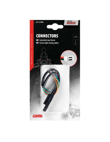 CONECTORES PARA INTERMITENTES, 2 UDS - COMPATIBLE PARA - HONDA 