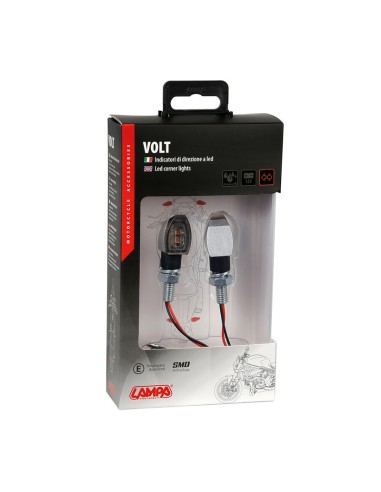 VOLT, INTERMITENTES DE LED - PLATA 