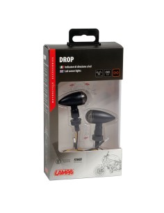 DROP, INTERMITENTES DE LED - NEGRO  2