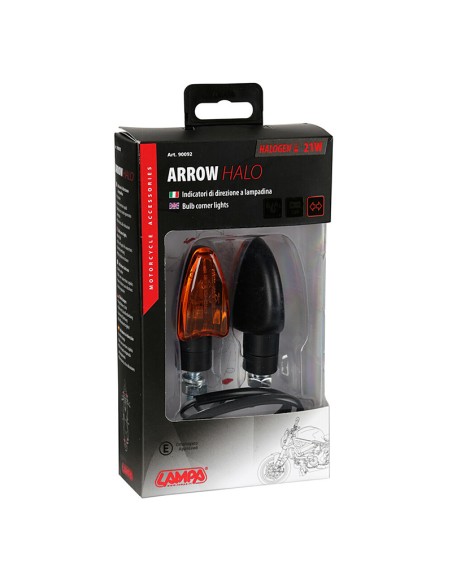 ARROW HALO, INTERMITENTES - 21W - NEGRO 