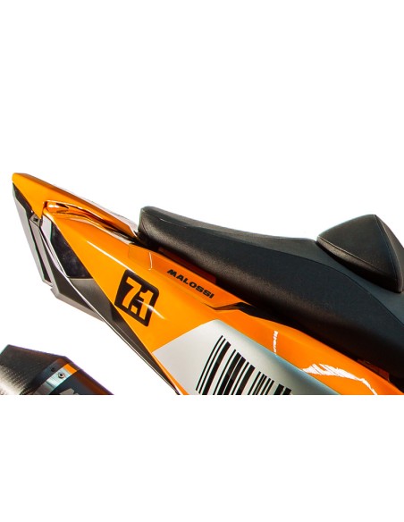 Adhesivo Malossi Negro 22 cm 