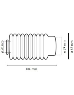Fuelle Circuit 10 Dientes Negro  2