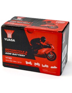 Batería Yuasa YTX9-WC Precargada 2