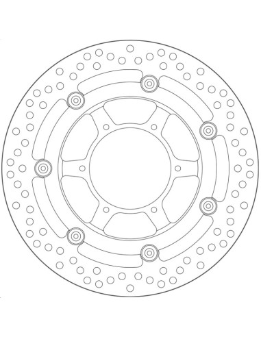 Disco Freno SBS 5168A 