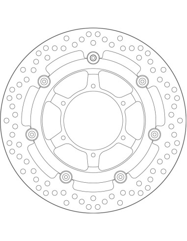 Disco freno SBS 5281A 