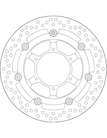 Disco freno SBS 5281A 