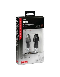 ATOM, INTERMITENTES - 12V LED - NEGRO  2