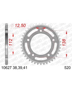 CORONA AFAM ACERO 520X38 - HONDA  2