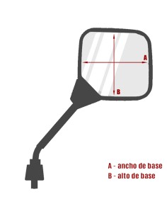 ESPEJO HERT YAMAHA TDM 850 IZQUIERDO  2