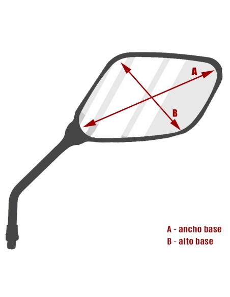 ESPEJO HERT Honda SH 125/150 (16/18) Izquierdo 