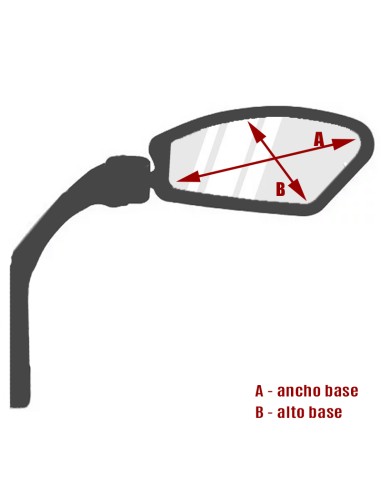 Espejo HERT Yamaha Aerox Derecho 