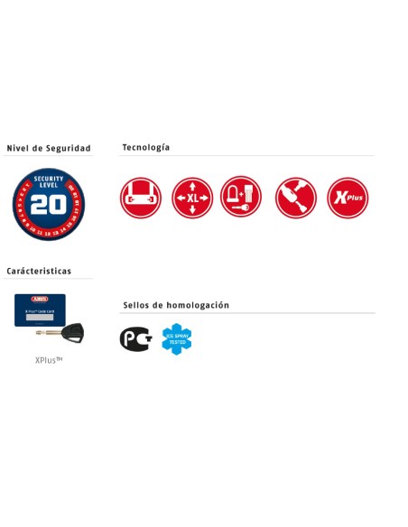 Granit Extreme 59 Arco de Horquilla Abus 59/180HB245