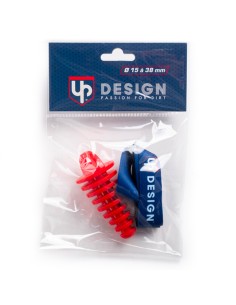 TAPÓN DE ESCAPE UP DESIGN (15 X 38MM) CON CINTA     2