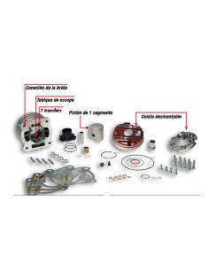 Grupo Térmico Malossi MHR D 52 Testa Rossa FM Piaggio 50  2