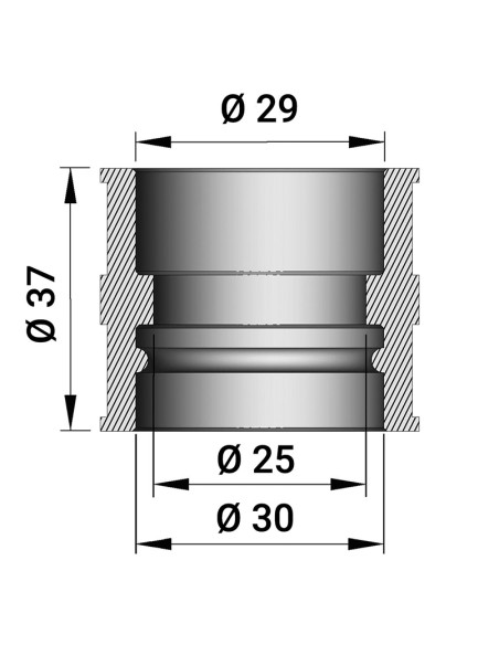 Manguito Diámetro 28 mm Vespa 