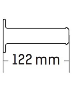 Puños Domino ATV Negro - Rojo Cerrados 2