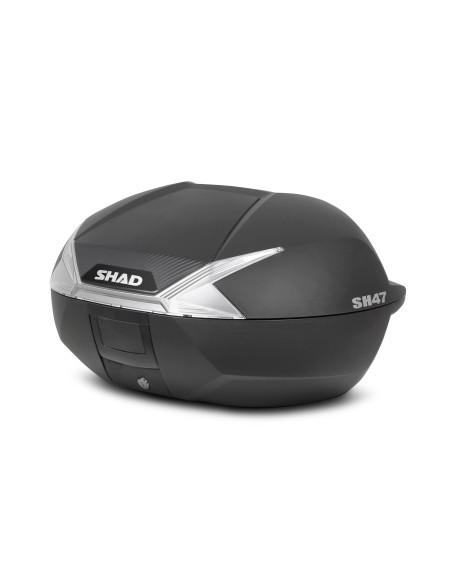 TOP CASE SH47 REFLECTOR BLANCO