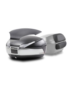 SH48 TITANIO + TAPA CARBONO + RESPALDO