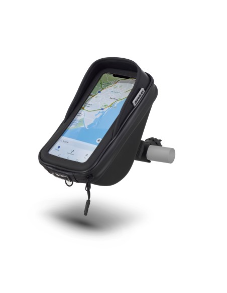 SOPORTE SMARTPHONE SG76 CON BOLSILLO, 180 x 90 mm - MANILLAR