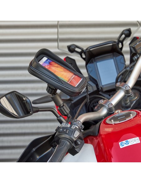 SOPORTE SMARTPHONE SG71, 180 x 90 mm - RETROVISOR