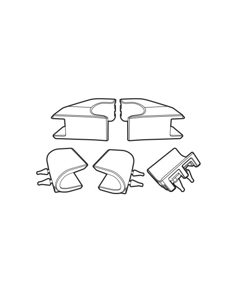 SET RUBBERS SHORE 80 SH36 2014