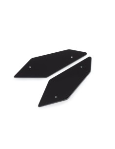 JUEGO DEFLECTORES ALERONES NAKED COLOR NEGRO