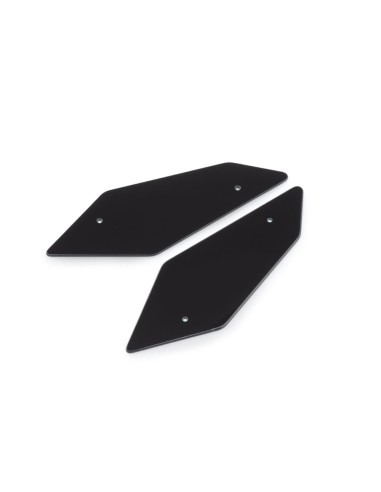 JUEGO DEFLECTORES ALERONES NAKED COLOR NEGRO