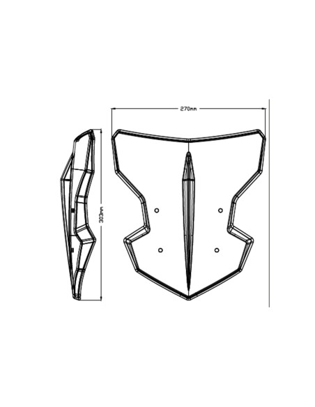 CBRIS NEW GENERATION SPORT YAMAHA MT-03 20' 