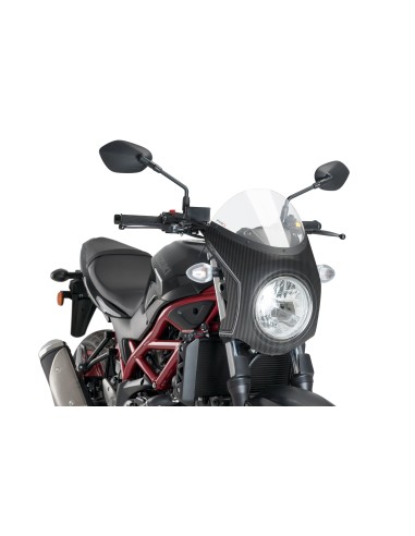 SEMICARENADO SIMIL CARBONO SUZUKI SV650 16'- 