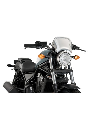 PLACA FRONTAL ALUMINIO PARA HONDA CMX500 REBEL C/P