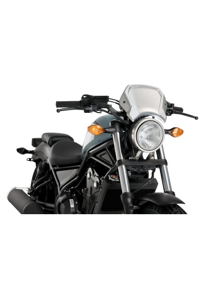 PLACA FRONTAL ALUMINIO PARA HONDA CMX500 REBEL C/P