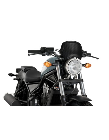 PLACA FRONTAL ABS HONDA CMX500 REBEL C/SIMIL CARB