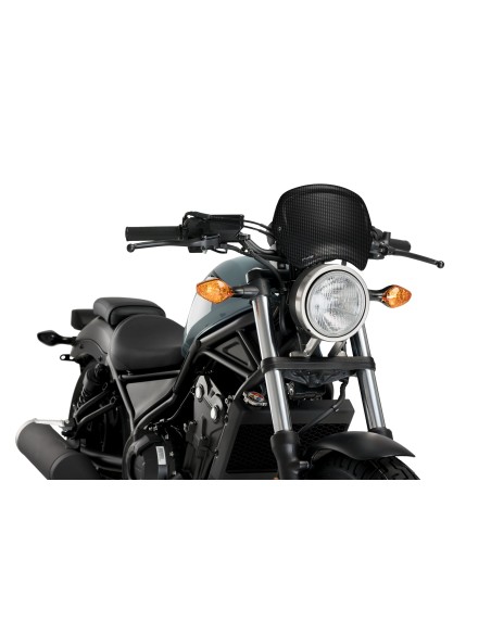 PLACA FRONTAL ABS HONDA CMX500 REBEL C/SIMIL CARB