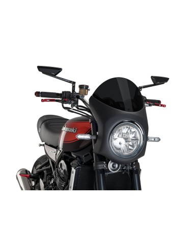 SEMICARENADO NEGRO MATE KAWASAKI Z900RS 18'