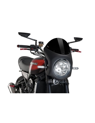 SEMICARENADO NEGRO MATE KAWASAKI Z900RS 18'