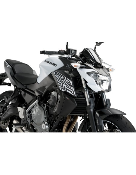 TAPAS RADIADOR KAWASAKI Z650 17' C/SIMIL CARBONO