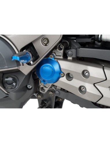 TAPA CARTER PIÑON KYMCO AK550 17' C/AZUL