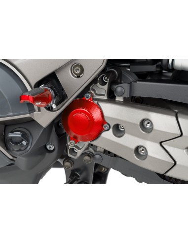 TAPA CARTER PIÑON KYMCO AK550 17' C/AZUL