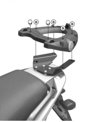 ADAPTADOR-TOP ML C/M5M GILERA NEXUS 125-250-300-500 0610-05