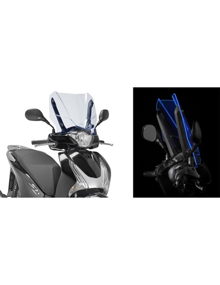 CUPULA ALTA VISIBILIDAD BLP/KITAO HONDA SH125/150i 1216