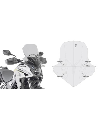 CUPULA C/KITAO HONDA CBX 500 1921