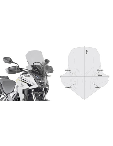 CUPULA C/KITAO HONDA CBX 500 1921