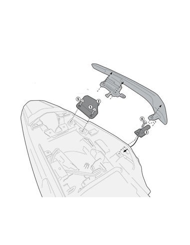 KITA S/MRACK 1121FZ HONDA CBX 500 1321