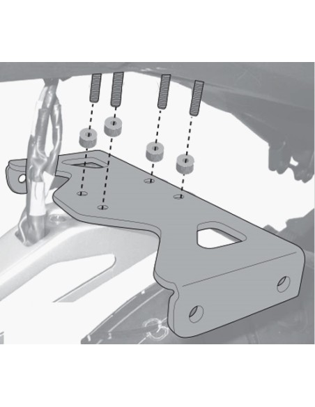 KITA S/MRACK 1152FZ HONDA CBF 500 16