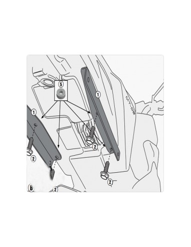 KITA S/MRACK 2115FZ YAMAHA MT 09 13