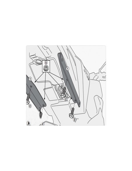 KITA S/MRACK 2115FZ YAMAHA MT 09 13