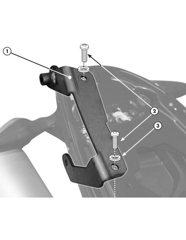 KITA S/MRACK 7400FZ DUCATI MONSTER-EVO 696-796-1100 0812